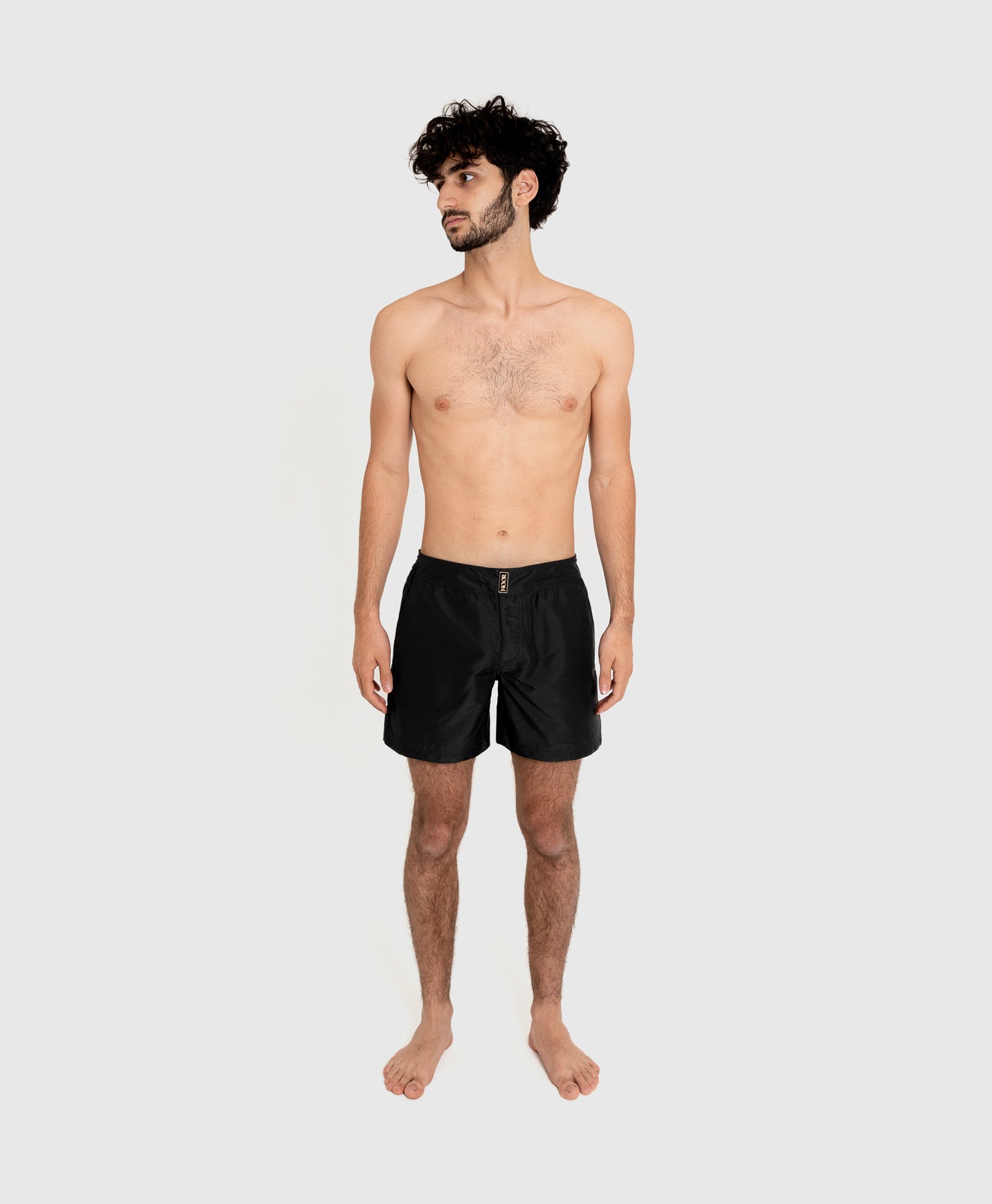 Prince Noir Luxe Swim Short hover image