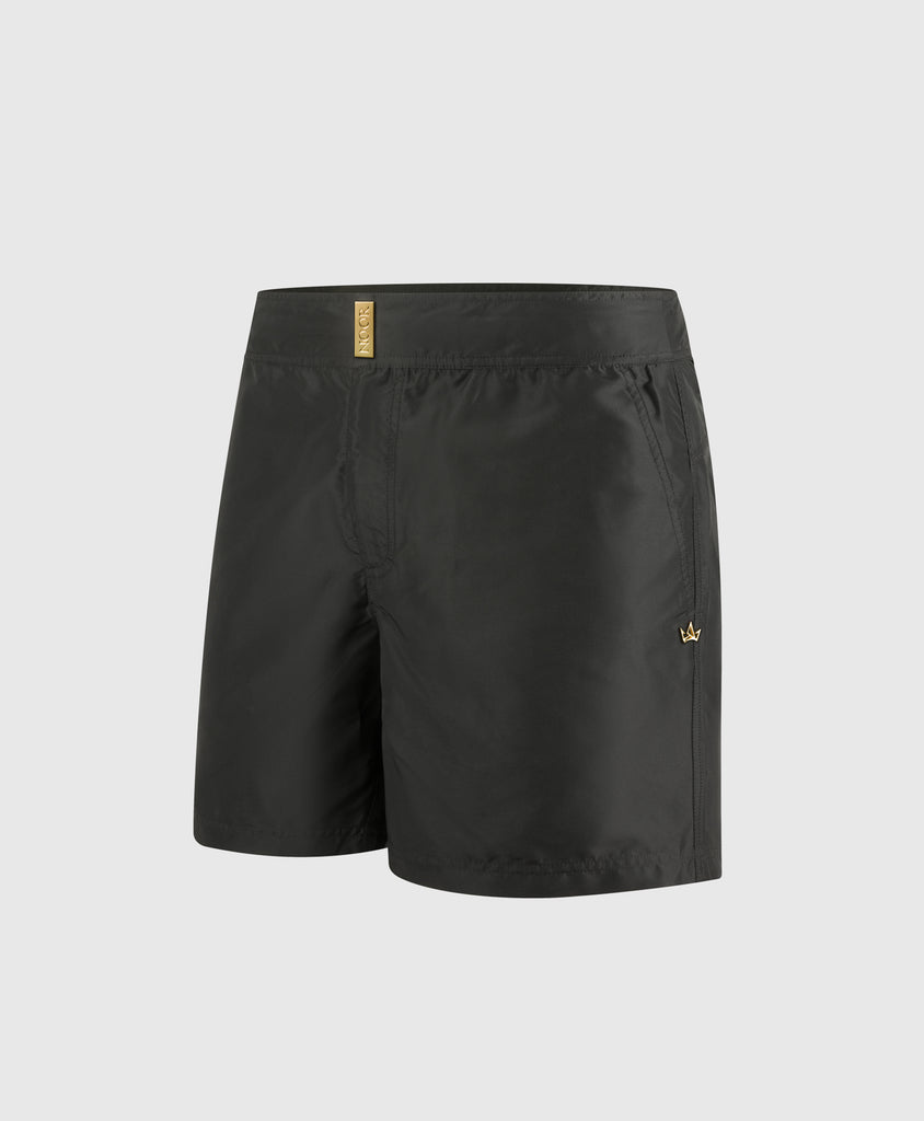 Prince Noir Luxe Swim Short