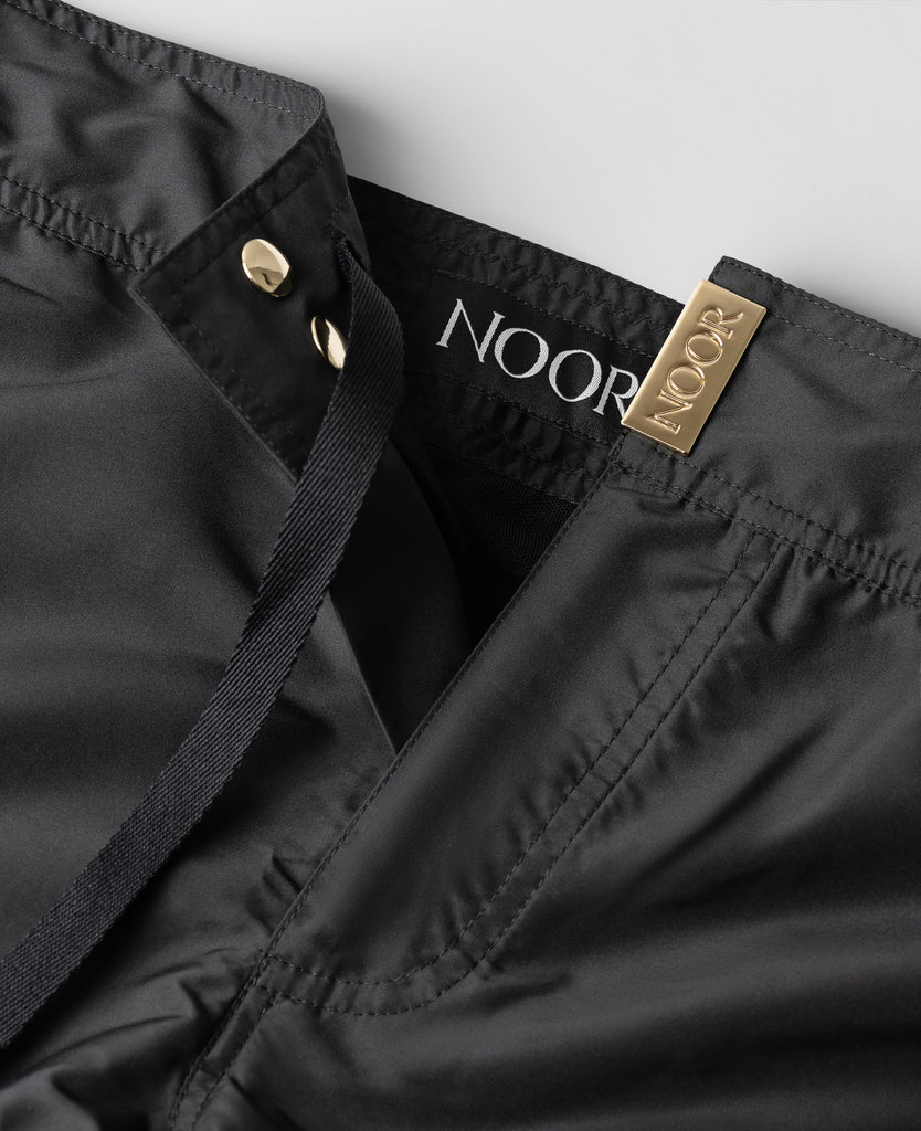 Prince Noir Luxe Swim Short