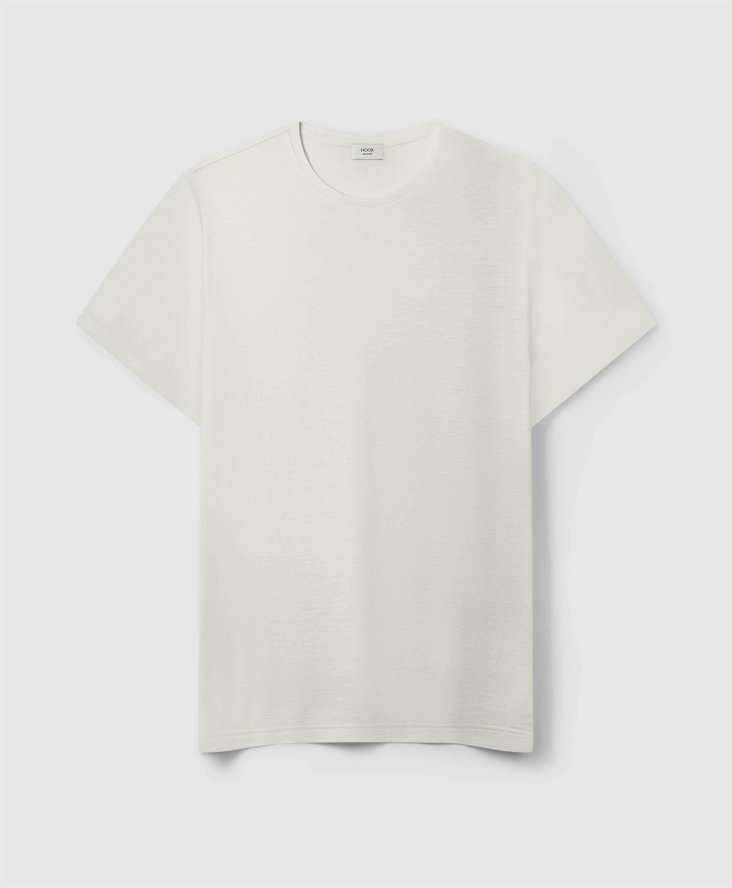 Silk-Cotton Essential T-Shirt
